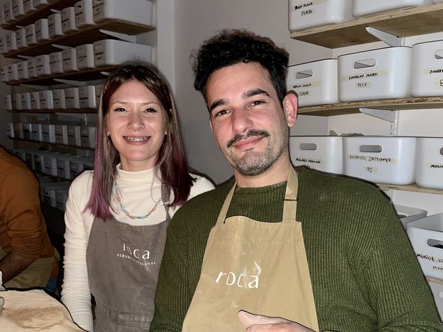 Belén Sotto y Emanuel Mammella