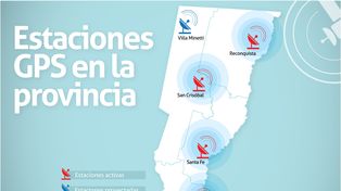 La provincia ya tiene en funcionamiento cinco estaciones permanentes de GPS