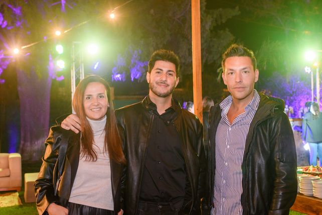 Soledad Sarti, Ezequiel Iza y Andrés Ficarra
