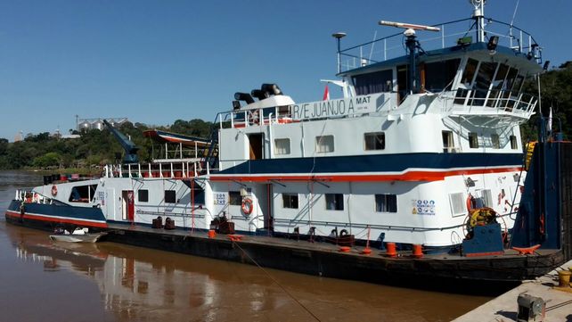 Más de 15 mil kilos de marihuana fueron secuestrados de una barcaza en el río Paraná.