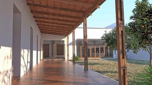 Así quedaría la casa donde vivió Sor Josefa Díaz y Clucellas (1852-1917), ubicada en la esquina de calle La Rioja y San Luis, el centro de la ciudad de Santa Fe.&nbsp;