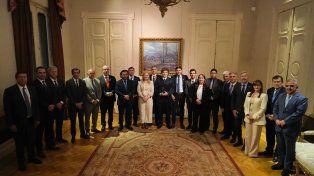 Javier Milei se reunió con los gobernadores en Casa Rosada.&nbsp;
