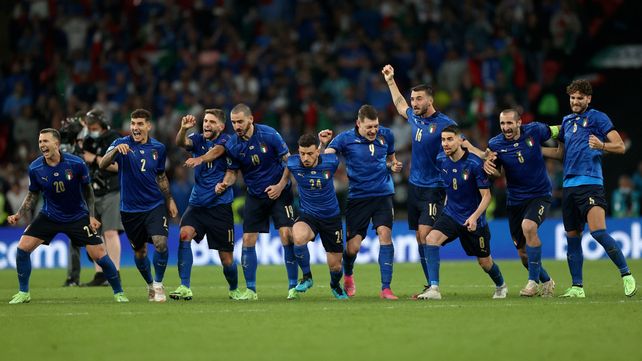 Italia le ganó a Inglaterra en el Wembley y se quedó con la Eurocopa