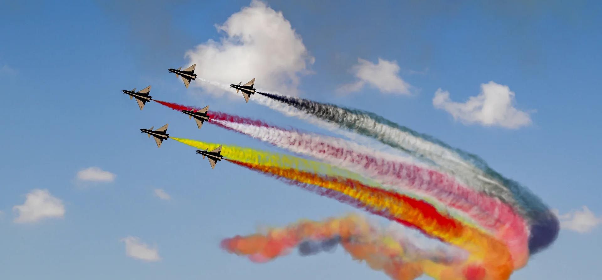 Aviones de combate chinos J-10 durante la primera edición del Salón Aeronáutico Internacional de Egipto en el aeropuerto de Al-Alamein, el miércoles 4 de septiembre de 2024. (Foto AP/Amr Nabil) Aviones de combate chinos J-10 durante la primera edición del Salón Aeronáutico Internacional de Egipto en el aeropuerto de Al-Alamein, el miércoles 4 de septiembre de 2024. (Foto AP/Amr Nabil)