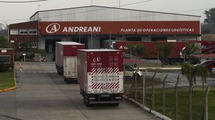 El hub logístico de la empresa Andreani, ubicado en la zona de la autopista a Buenos Aires y Circunvalación.