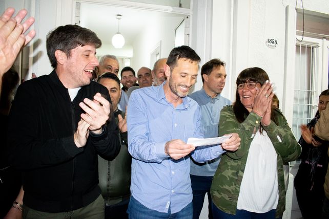 Fuerte respaldo. Pablo Corsalini conduce una ciudad en constante crecimiento y es referente para el PJ.