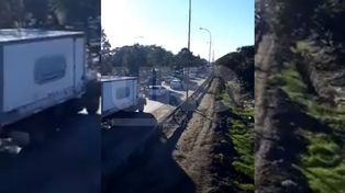 Choque en cadena y demoras en la ruta 168