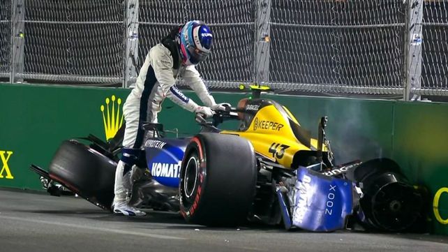 La tremenda desazón de Franco Colapinto junto al Williams