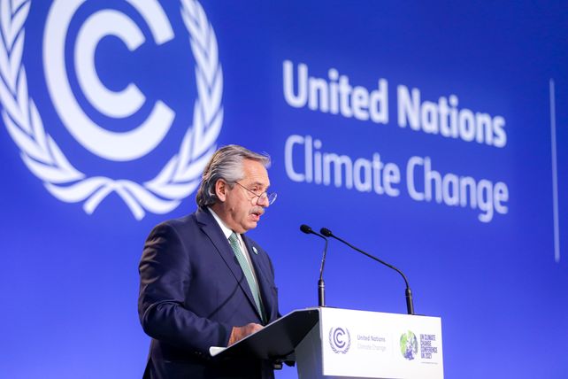 Alberto Fernández le reclamó al FMI un canje de deuda por acciones climáticas