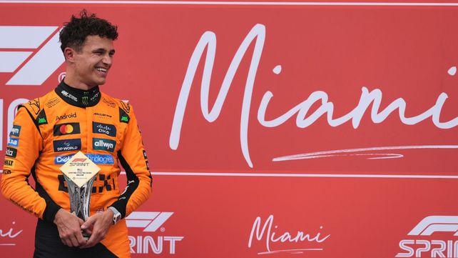 Lando Norris voló en el Sprint de Miami.&nbsp;