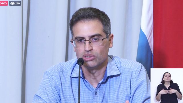 Marcos Bachetti y Diego Garcilazo brindan detalles sobre el desarrollo del plan rector de vacunación contra el coronavirus Covid-19 en Entre Ríos.