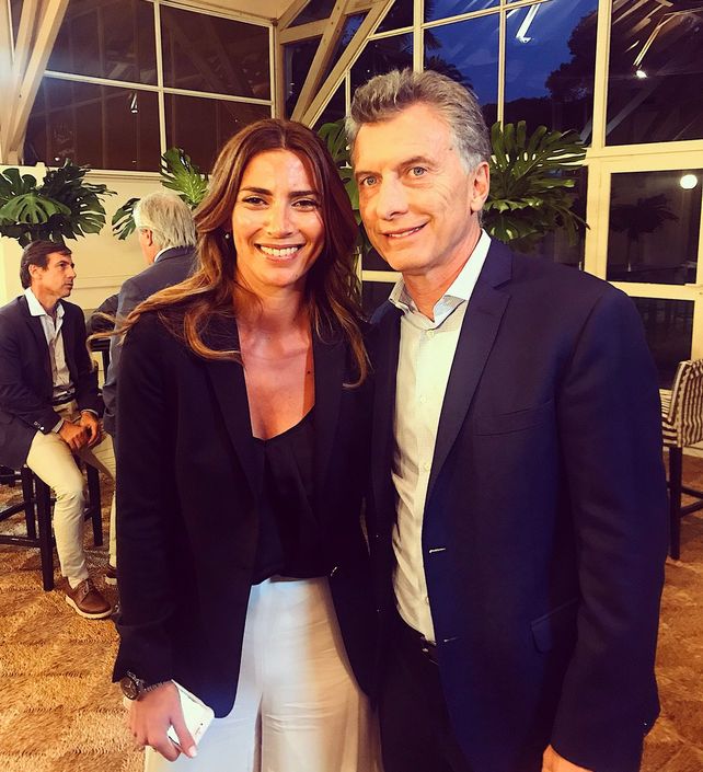 La diputada entrerriana y el presidente de los argentinos. Foto Twitter Yanina Gayol.&nbsp;