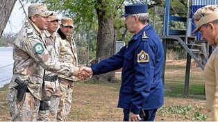 Incendios: supervisaron operativos de prevención en Islas