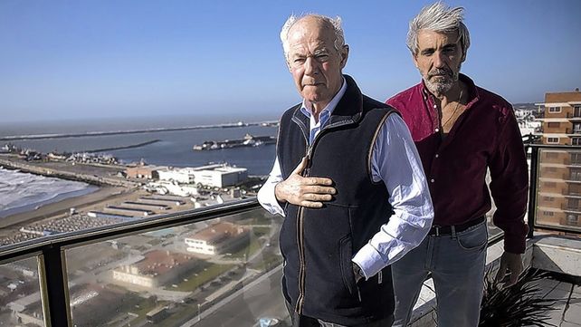 Geoffrey Cardozo (I) y Julio Aro