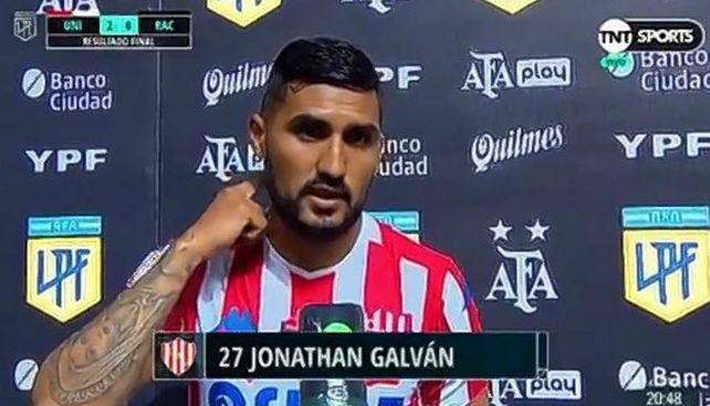 Galván: Fue clave cambiar el sistema en el segundo tiempo