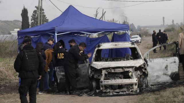 Georgina Maricruz Olguín fue hallada asesinada a balazos a metros de un auto incinerado 700 metros al oeste de Circunvalación