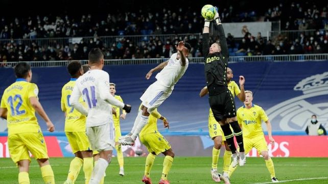 Real Madrid sufrió la seguridad del arquero argentino.