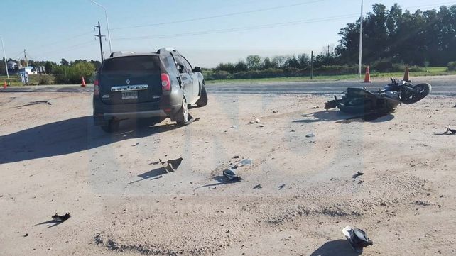 El accidente ocurrió en la RN12