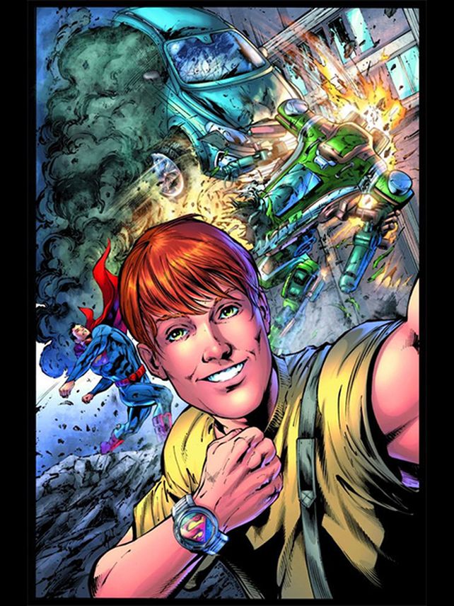 Las selfies de los superhéroes de DC Comics