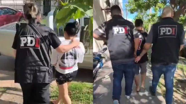 La PDI detuvo a una mujer y a un hombre por un crimen y una doble tentativa de homicidio en Barranquitas