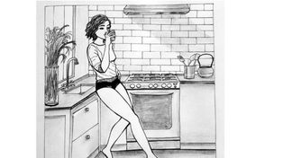 Una artista muestra en sus dibujos los placeres y ventajas de las mujeres que viven solas