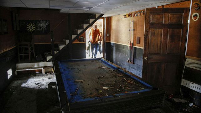 Imágenes del devastador paso del huracán Florence por Carolina del Norte