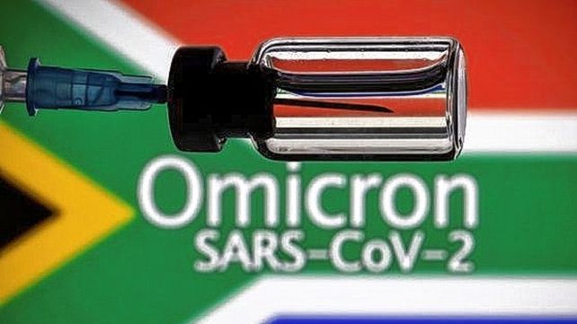 La variante ómicron cae en Sudáfrica