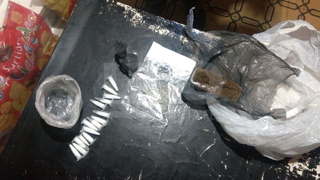 Allanamientos en Rafaela, Esperanza y Santa Fe, con ocho detenidos y secuestro de drogas