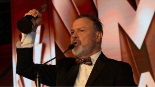 Martín Fierro de Cable: el entrerriano Gustavo Sylvestre se llevó el Oro y recordó sus inicios.