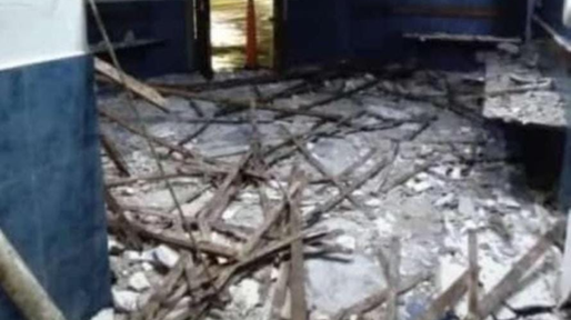 Se desplomó el techo de una comisaría en San Lorenzo: el edificio fue clausurado