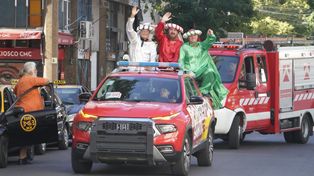Los Reyes Magos entregaron juguetes a chicos internados en hospitales públicos