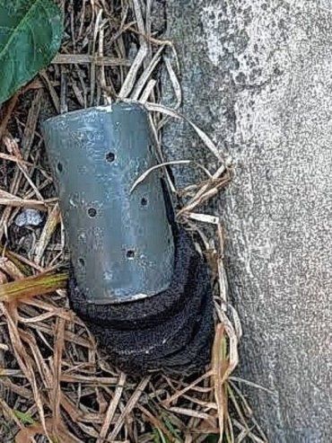 Hallaron una granada lacrimógena en el cielorraso de una vivienda durante una refacción en Concordia