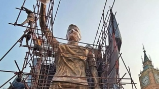 La escultura de Lionel Messi que será inaugurada en Calcuta, India