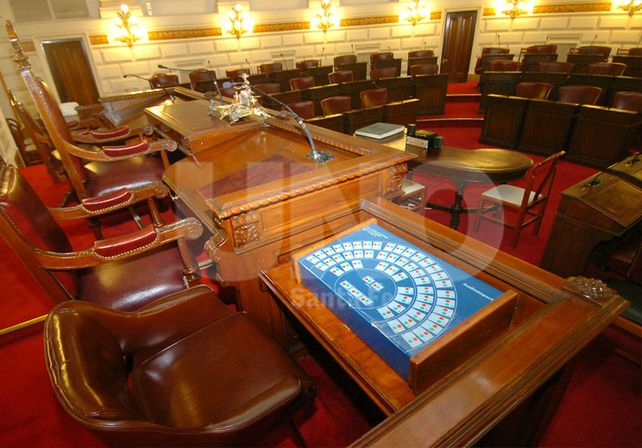 Sin quórum. Para evaluar los pliegos se necesitaba la presencia de al menos 36 legisladores.Foto: Mauricio Centurión / Diario UNO Santa Fe