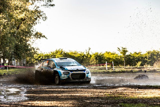 Leandro Bonnín fue tercero en su clase del Rally Nacional.