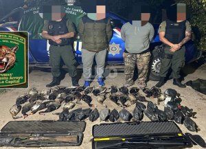 Otro hecho de caza ilegal en Santa Fe, esta vez en zona de islas de Santa Rosa de Calchines: cayeron dos cazadores correntinos