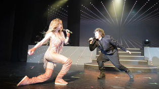 Javier Milei went to the Fátima Flórez show and sang on stage in Mar del Plata