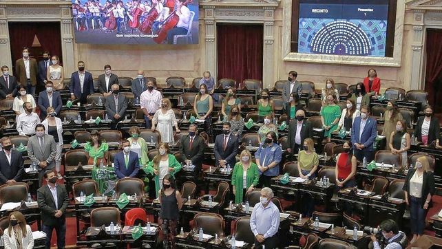 El proyecto de legalización del aborto obtuvo media sanción cerca de las 7.30 de la mañana del 11 de diciembre. El proyecto de legalización del aborto obtuvo media sanción cerca de las 7.30 de la mañana del 11 de diciembre.