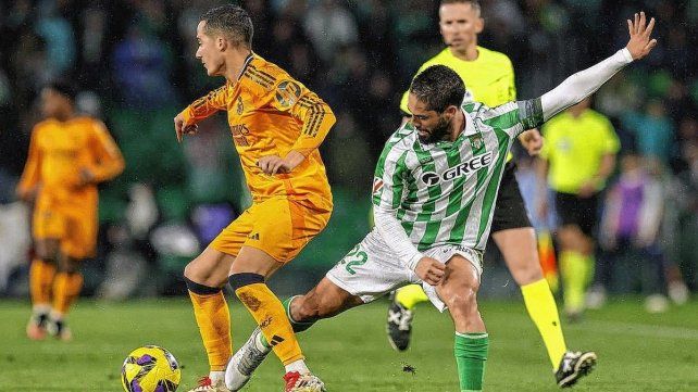 Betis venció como local 2-1 a Real Madrid.