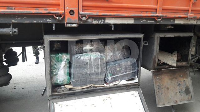 Gendarmería secuestró 189 kilos de hojas de coca en la provincia Santa Fe