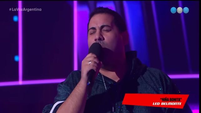 Leo Belmonte quedó eliminado en la última gala de La voz Argentina.