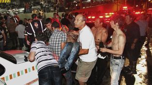 Un incendio en una discoteca de Brasil deja 233 muertos y 131 heridos