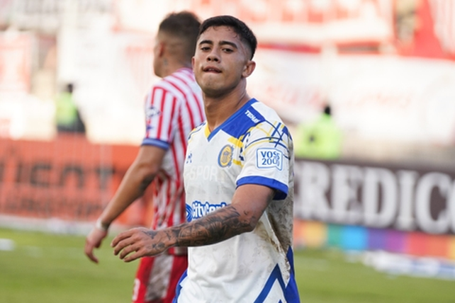 Lautaro Giaccone será el 9 de Central ante Unión en la Copa Argentina.