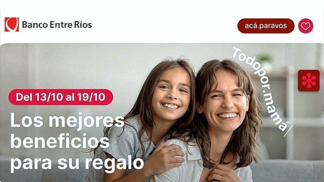 Día de la Madre: cómo aprovechar hasta 50% de ahorro y cuotas sin interés esta semana.
