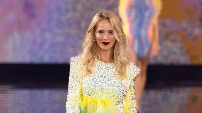 Luisana Lopilato deslumbró con su participación en un desfile de la Semana de la Moda en París.&nbsp;