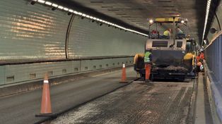 Túnel: habrá tránsito alternado por tareas de bacheo en el viaducto que comunica Paraná con Santa Fe&nbsp;