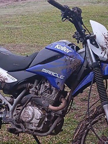 Motociclista tuvo lesión grave al despistar