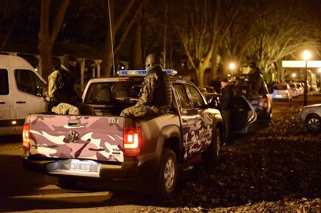 Imagen del preparativo de las Tropas de Operaciones Especiales (TOE).