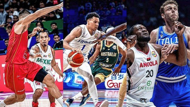 Los resultados del primer día del Mundial de Básquet