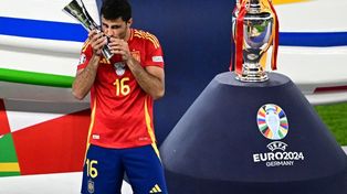 Rodri es el mejor jugador de la Eurocopa 2024
